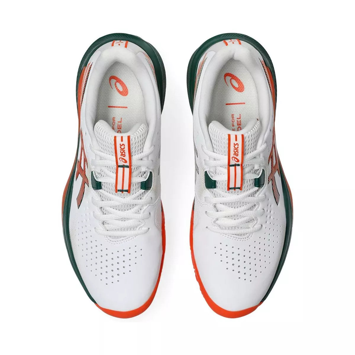Asics Gel Challenger 15 Padel Shoes White / Orange – 4