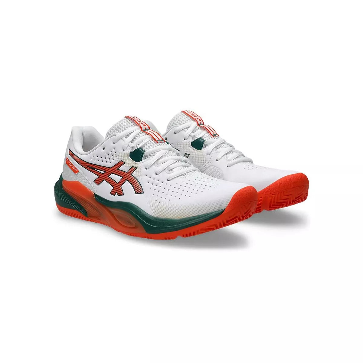 Asics Gel Challenger 15 Padel Shoes White / Orange – 7