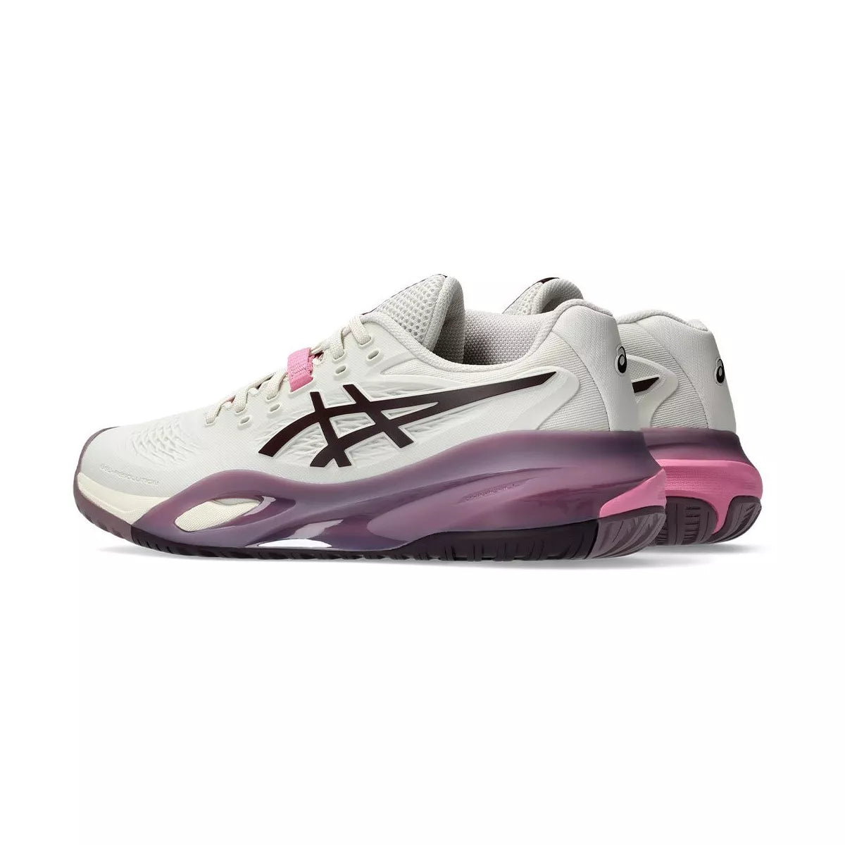 Asics Gel Resolution X Women's Tennis Shoes White / Violet – 2