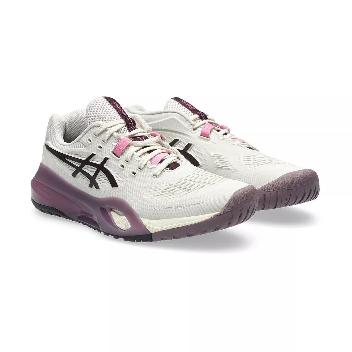 Asics Gel Resolution X Women's Tennis Shoes White / Violet – 5