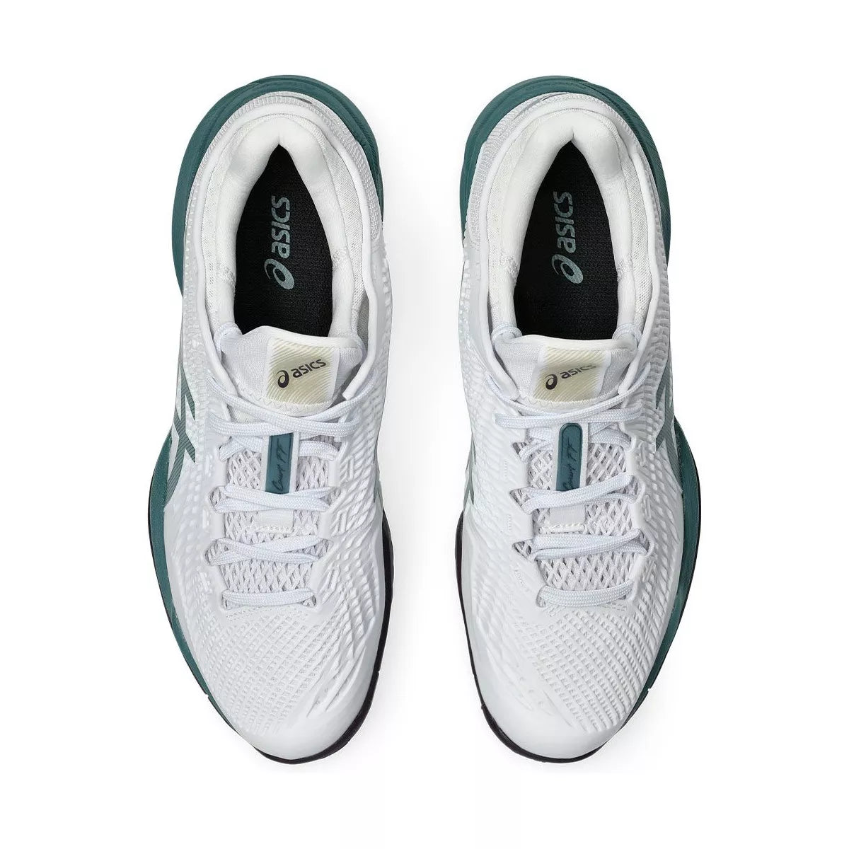Asics Gel Court FF 3 Tennis Shoes White / Green – 7