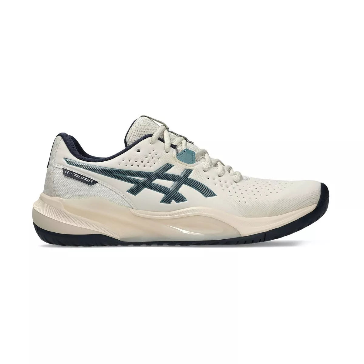 Asics Gel Challenger 15 Tennis Shoes Beige / Midnight Blue