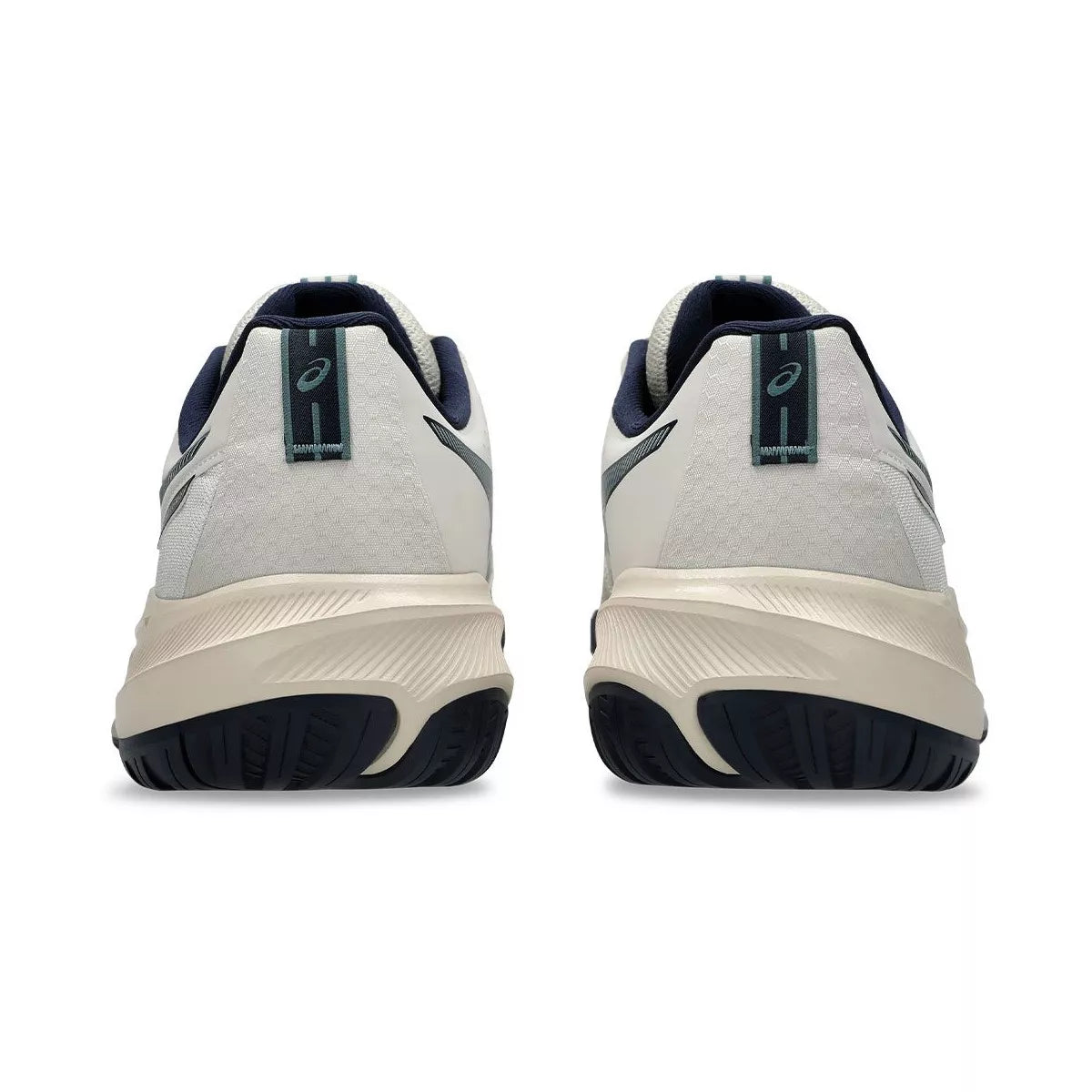 Asics Gel Challenger 15 Tennis Shoes Beige / Midnight Blue – 4