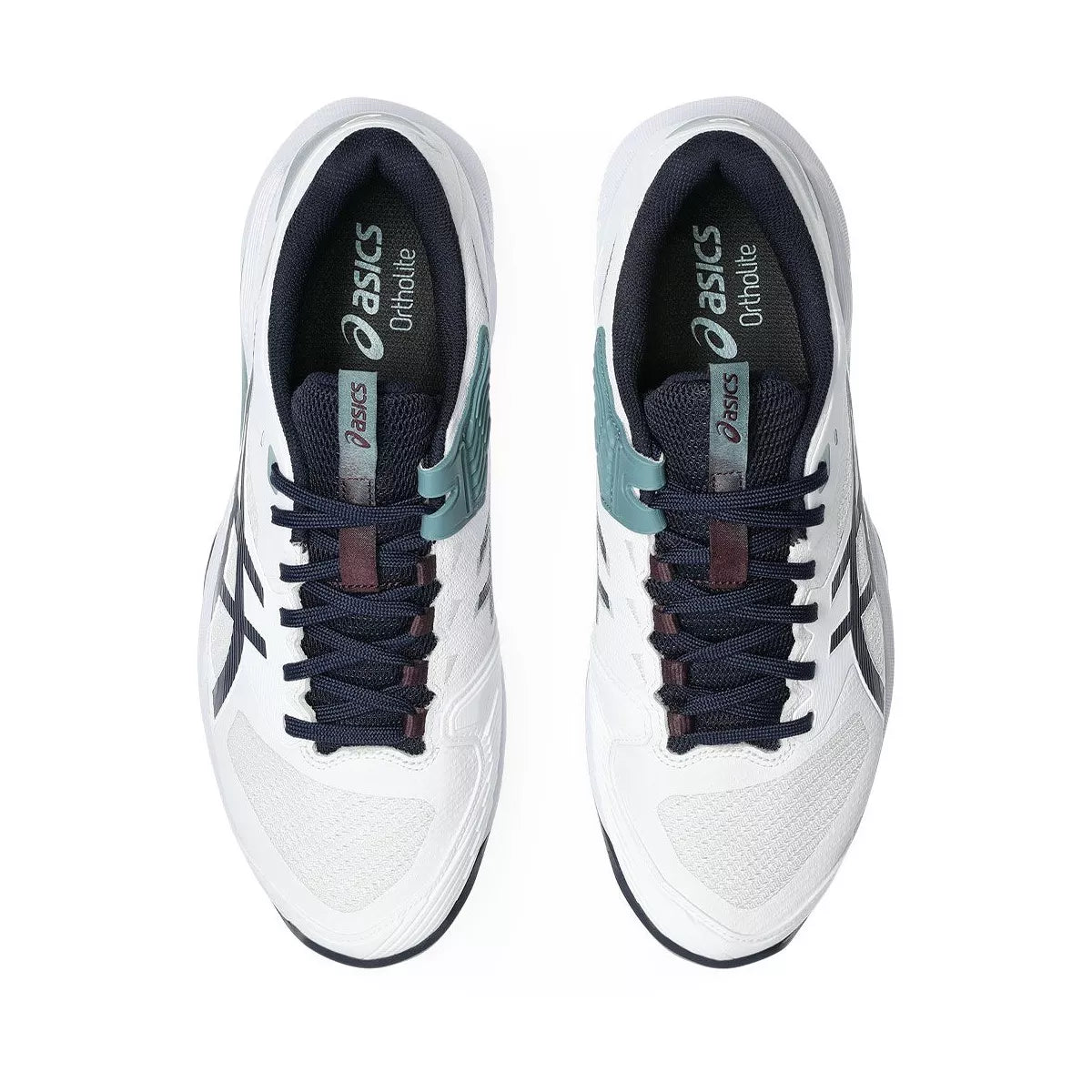 Asics Gel Solution Speed FF 4 Tennis Shoes White / Midnight Blue – 6
