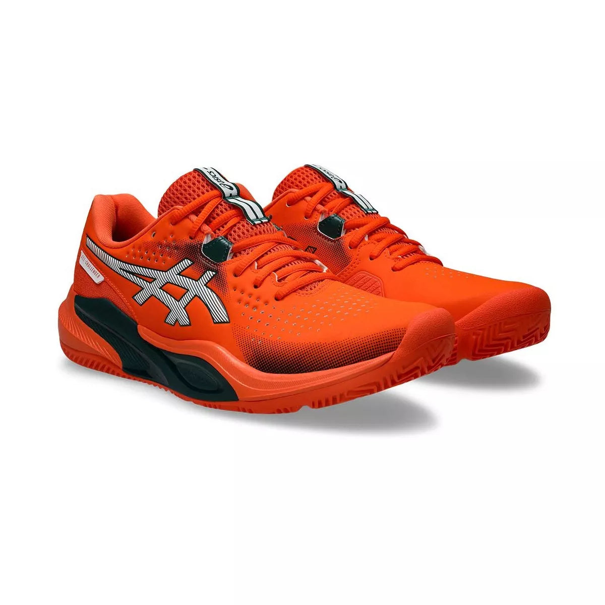 Asics Gel Challenger 15 Padel Shoes Orange / Green – 6