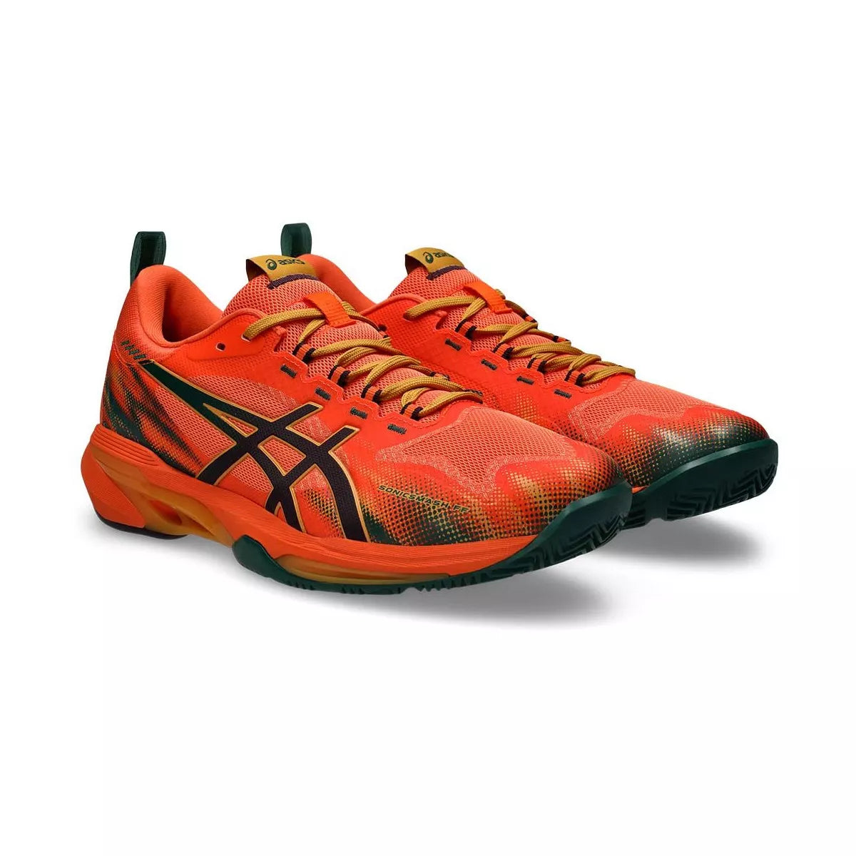 Asics Sonicsmash FF Padel Shoes Orange / Green – 6