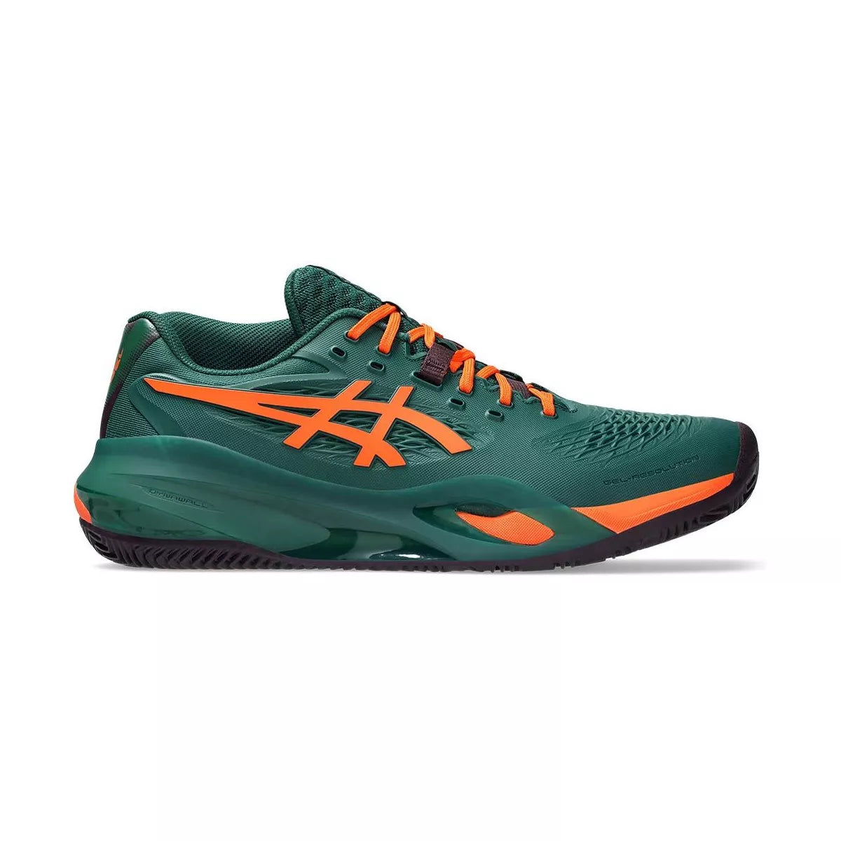 Asics Gel Resolution X Padel Green / Orange Shoes