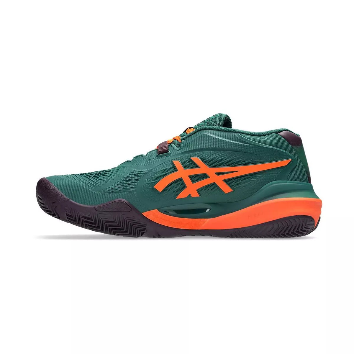 Asics Gel Resolution X Padel Green / Orange Shoes – 2