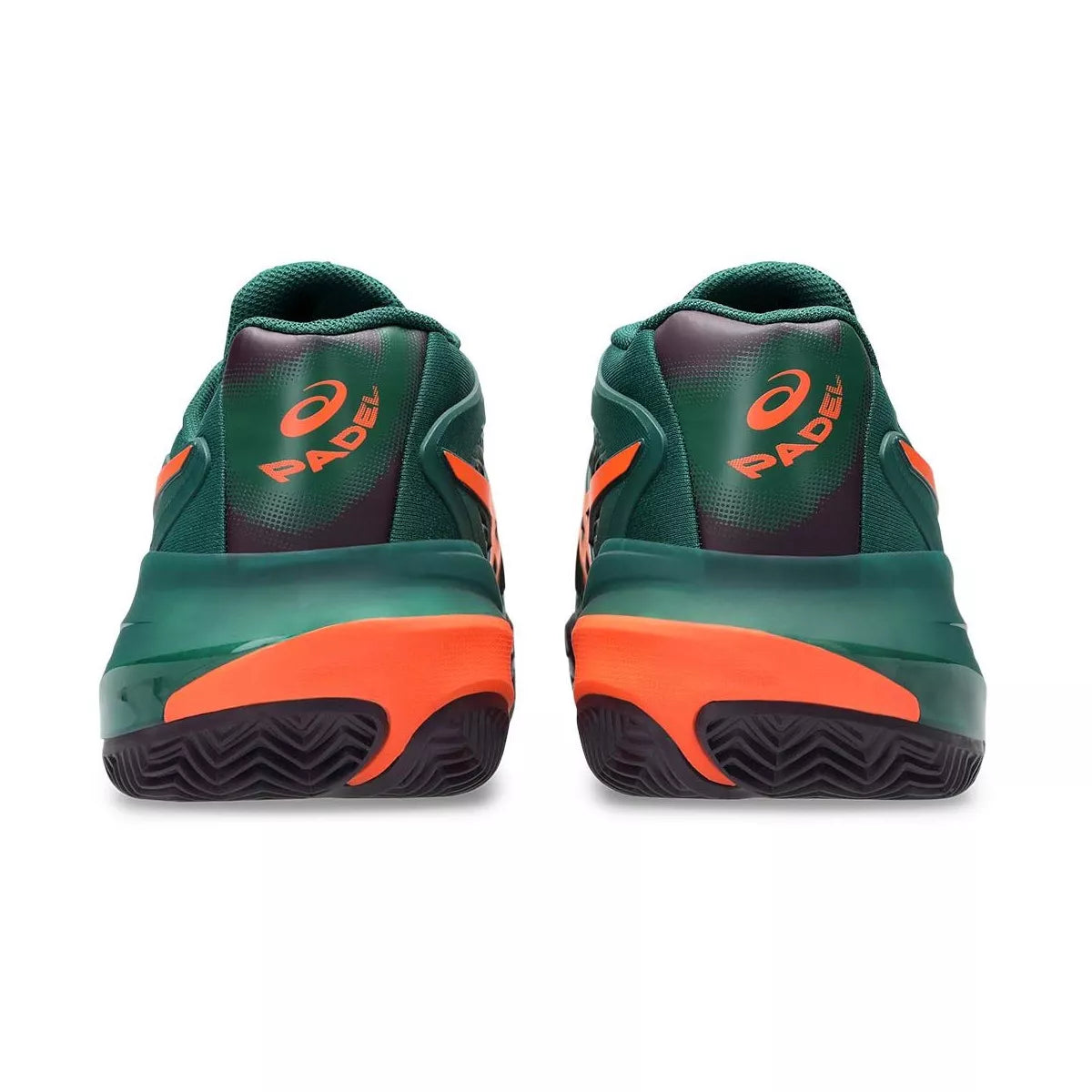 Asics Gel Resolution X Padel Green / Orange Shoes – 5