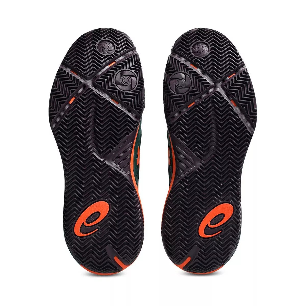 Asics Gel Resolution X Padel Green / Orange Shoes – 6