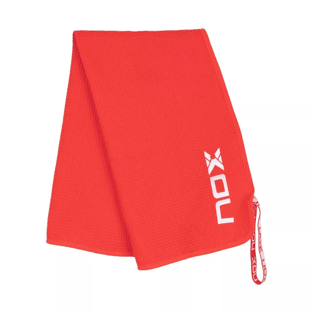 Nox Red / White Towel