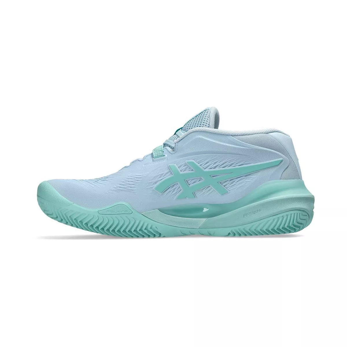 Asics Gel Resolution X Clay Court Women's Tennis Shoes Pastel Blue / Green – 2