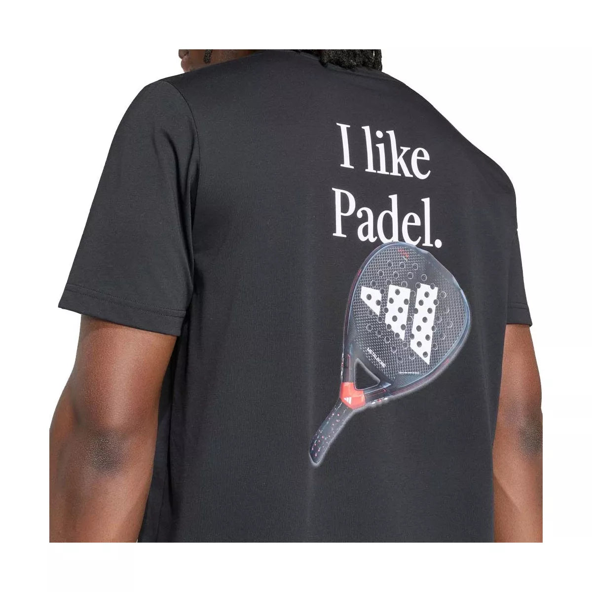 Adidas Padel Graphic T-Shirt Black – 4