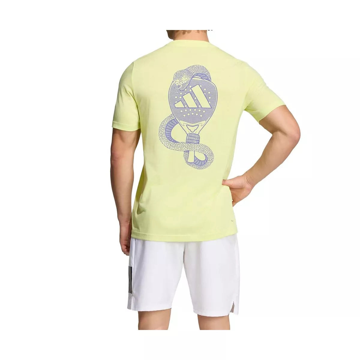 Adidas Padel Graphic Yellow T-Shirt – 2