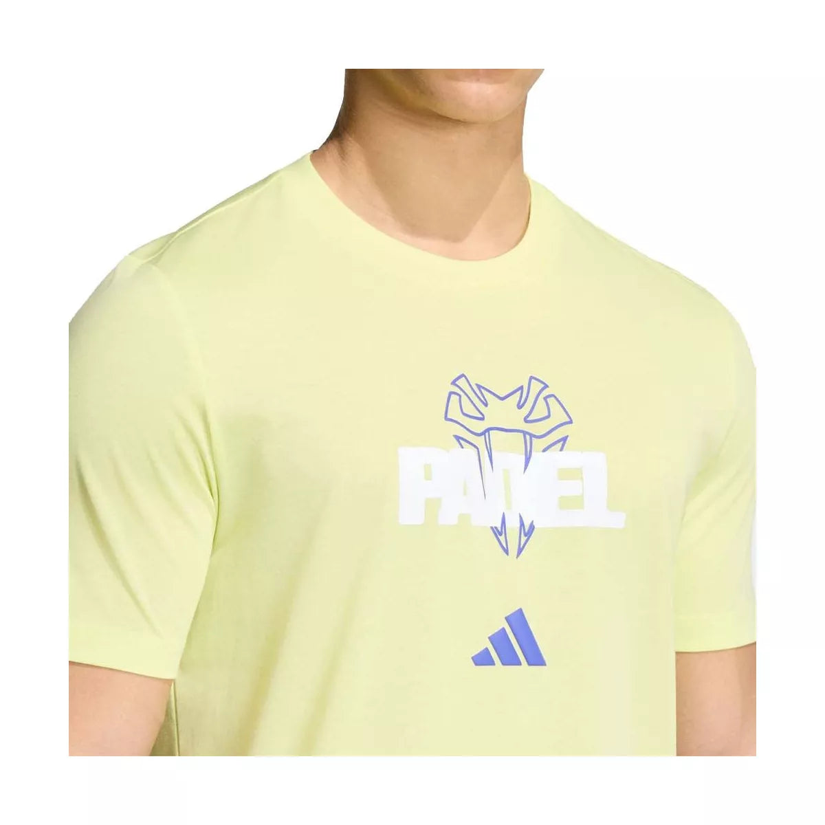 Adidas Padel Graphic Yellow T-Shirt – 3