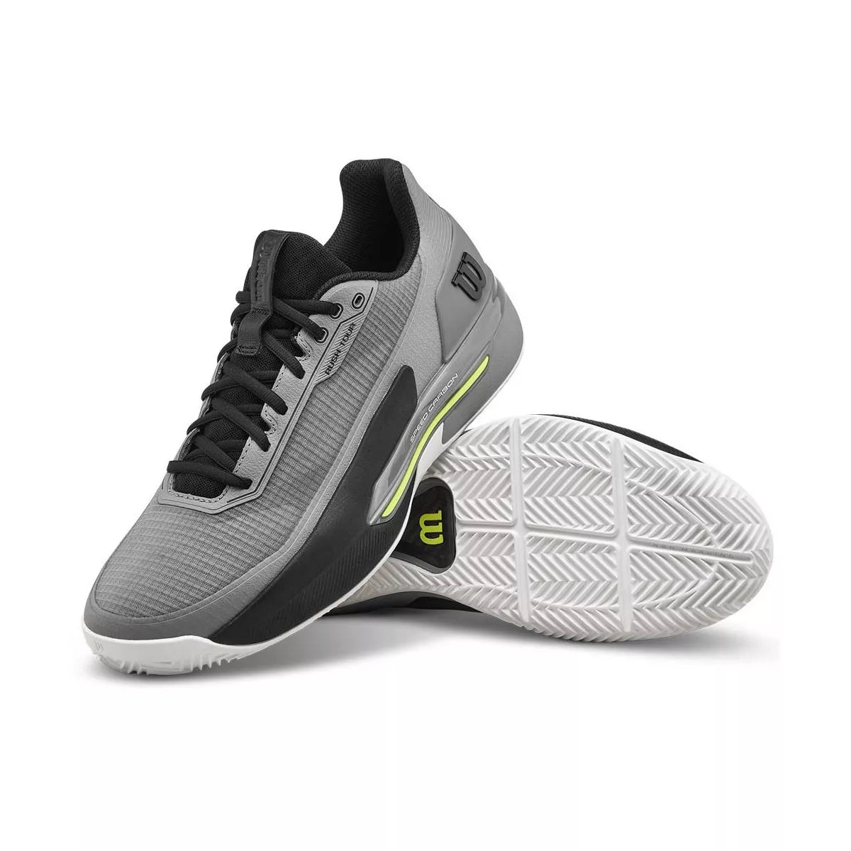 Wilson Rush Tour 5 Clay Tennis Shoes Grey / Black – 6