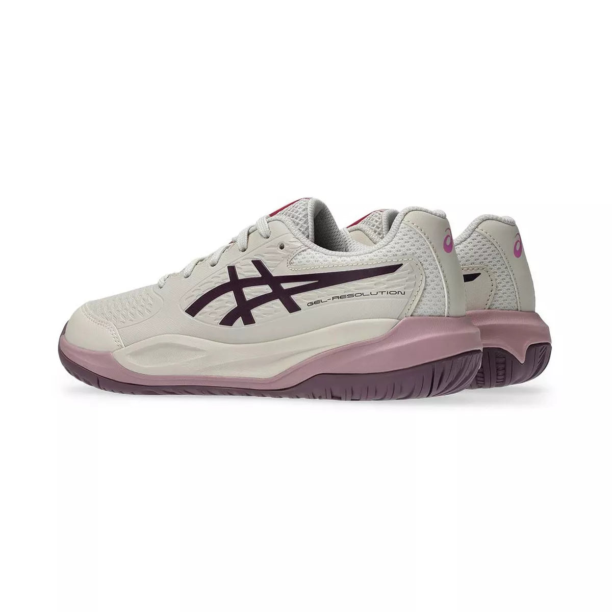 Asics Gel Resolution X GS Junior Tennis Shoes Beige – 5