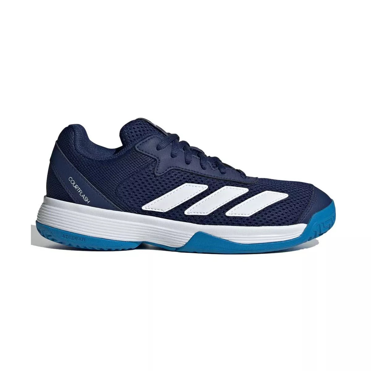 Adidas Courtflash Junior Tennis Shoes Dark Blue