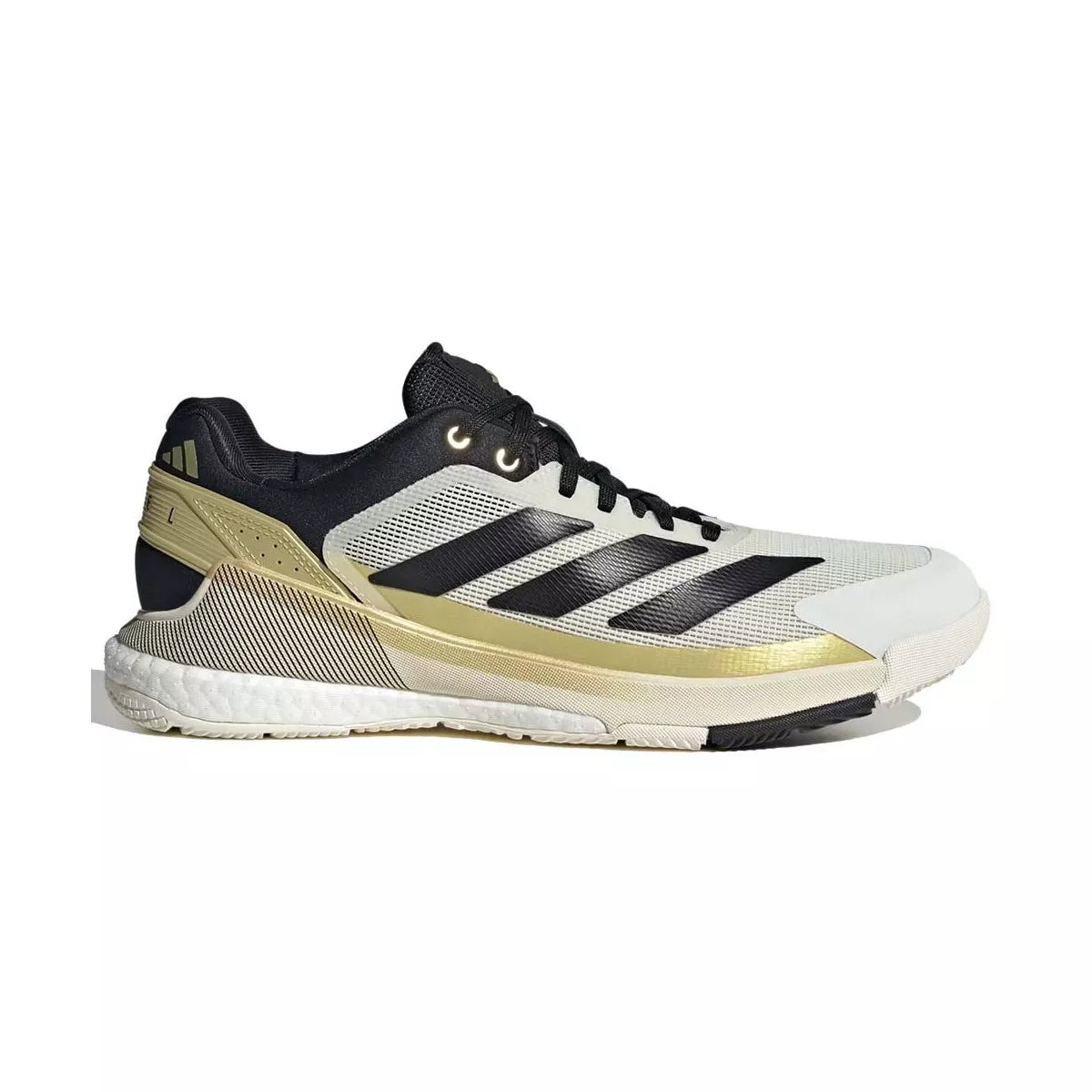Adidas Crazyquick Boost Padel Shoes White / Black / Gold