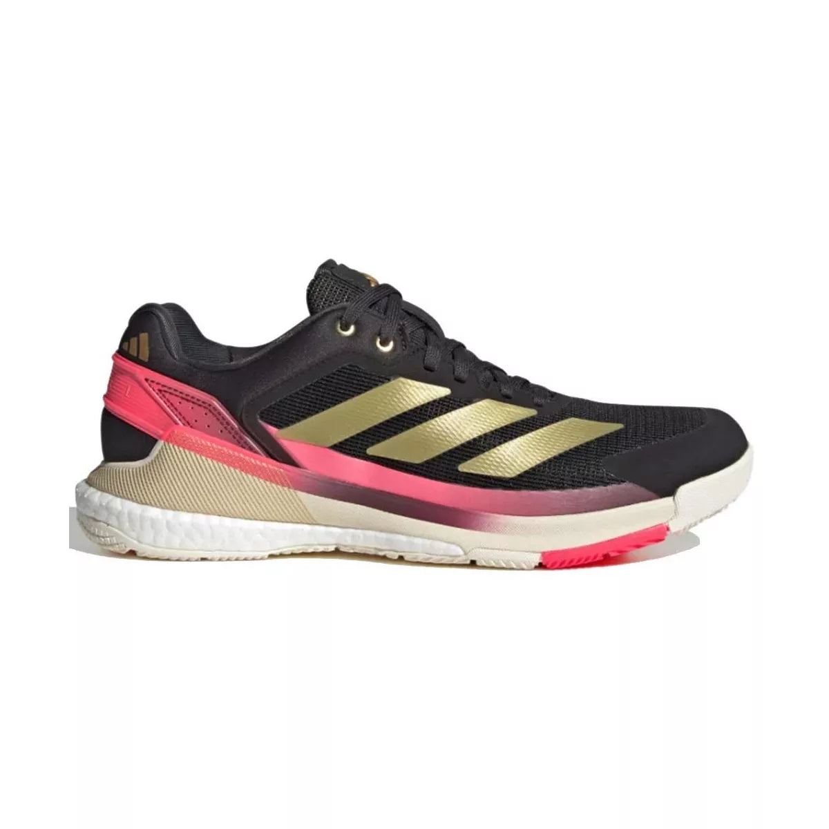 Adidas Crazyquick Boost Padel Shoes Black / Gold / Pink