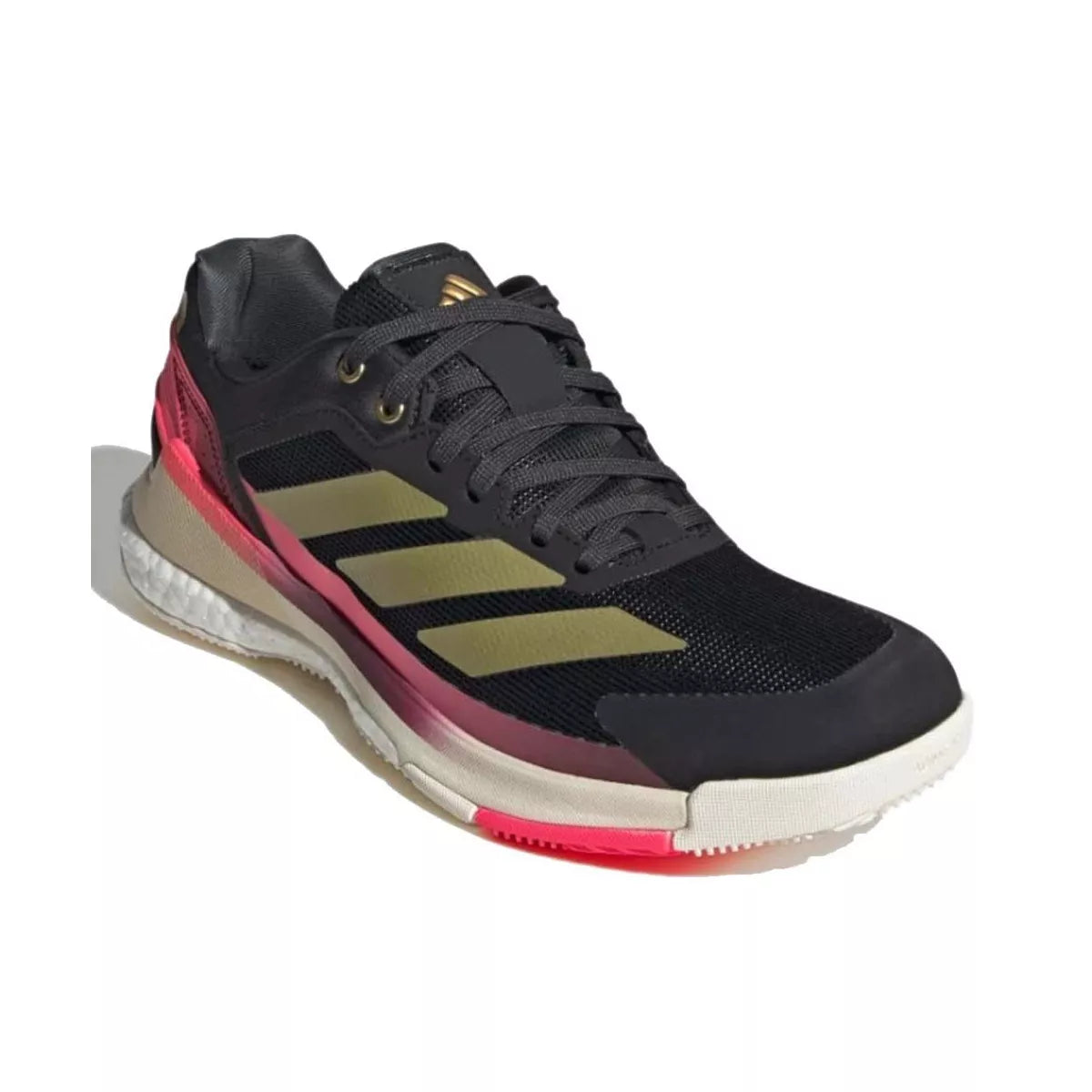 Adidas Crazyquick Boost Padel Shoes Black / Gold / Pink – 5