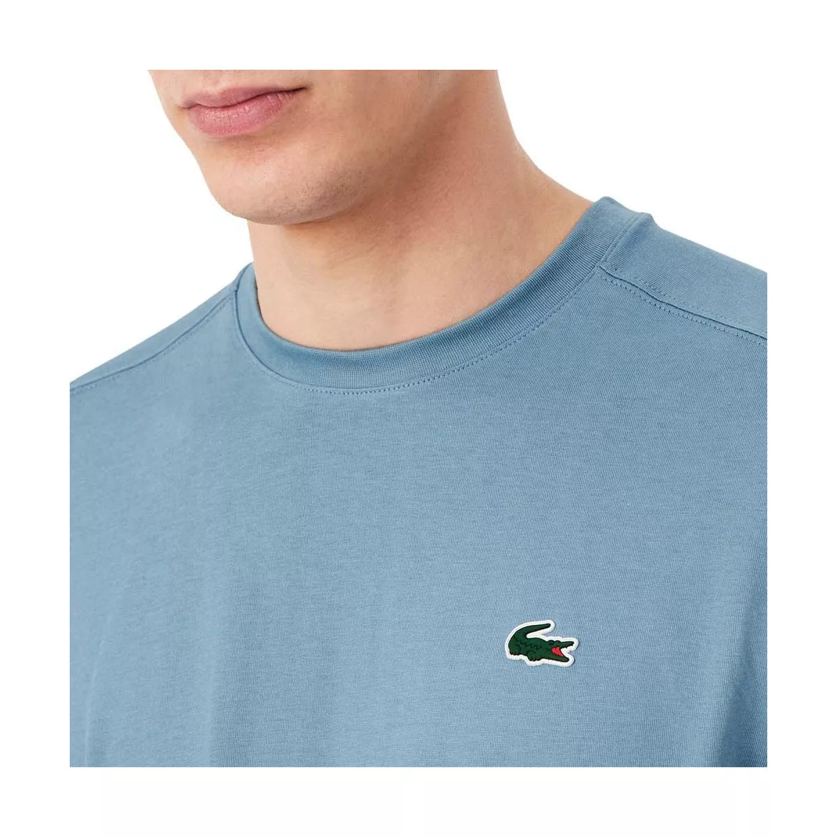 Lacoste Sport Ultra Dry Cotton T-Shirt Blue – 3