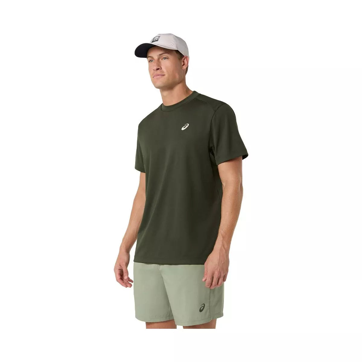 Asics Court SS T-Shirt Khaki Green – 3