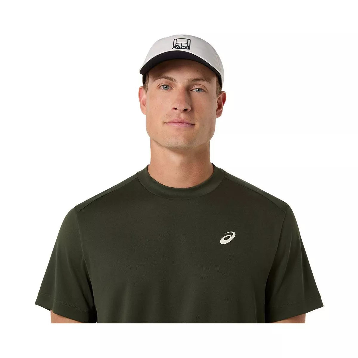 Asics Court SS T-Shirt Khaki Green – 4