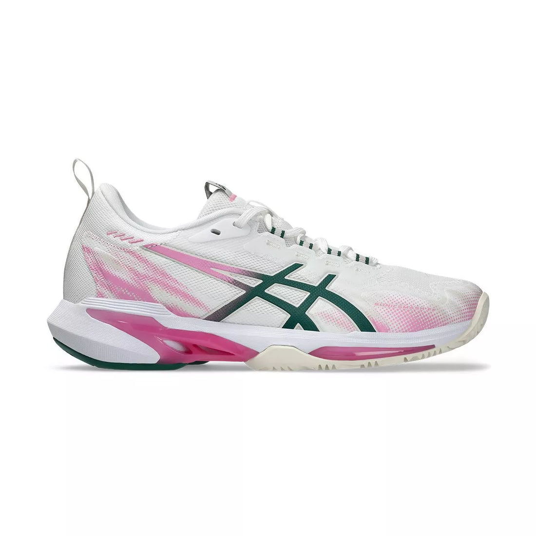 Asics Sonicsmash FF Women's Padel Shoes White / Pink