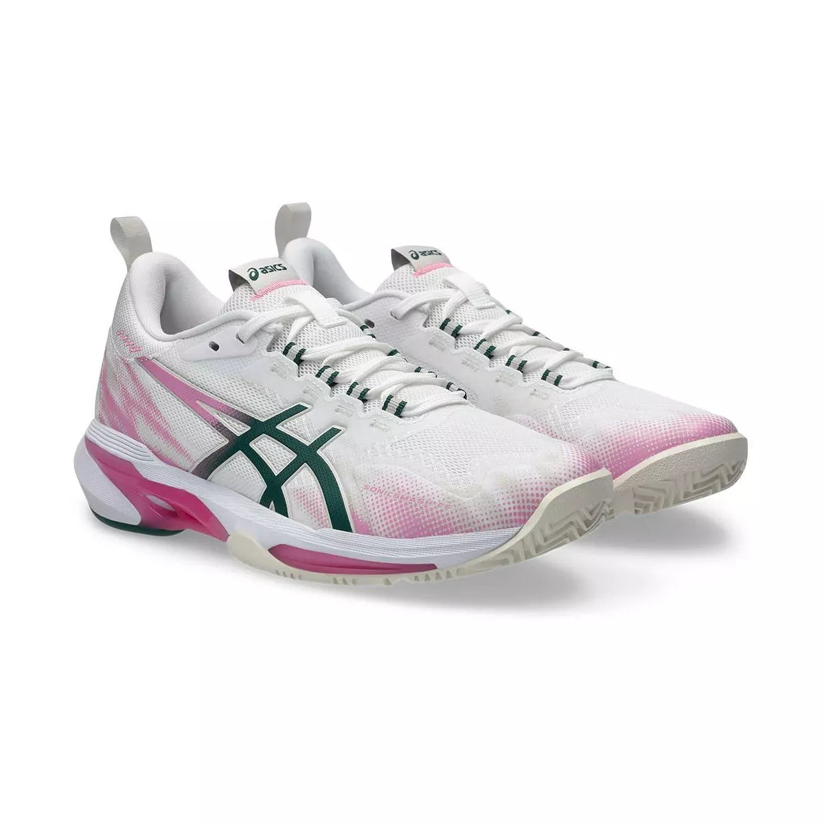 Asics Sonicsmash FF Women's Padel Shoes White / Pink – 5