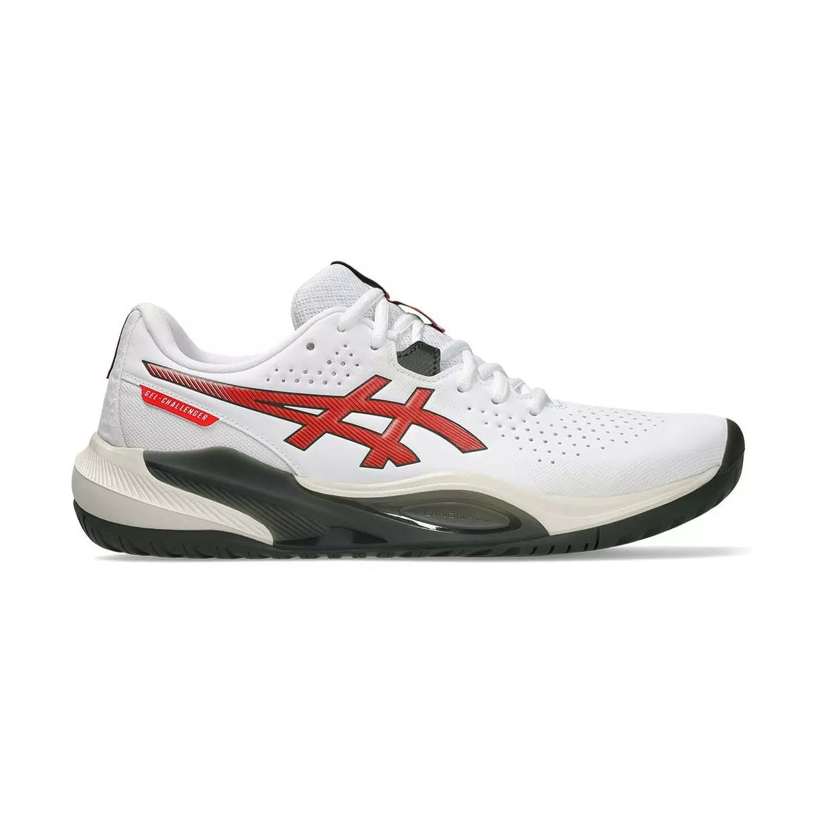 Asics Gel Challenger 15 Tennis Shoes White / Red / Black