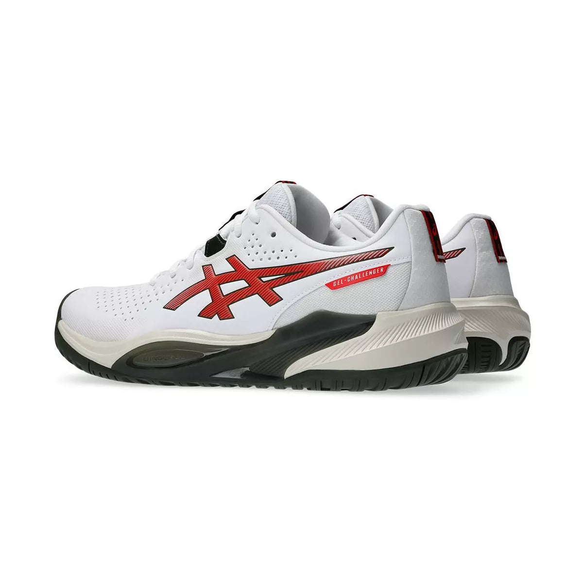 Asics Gel Challenger 15 Tennis Shoes White / Red / Black – 5
