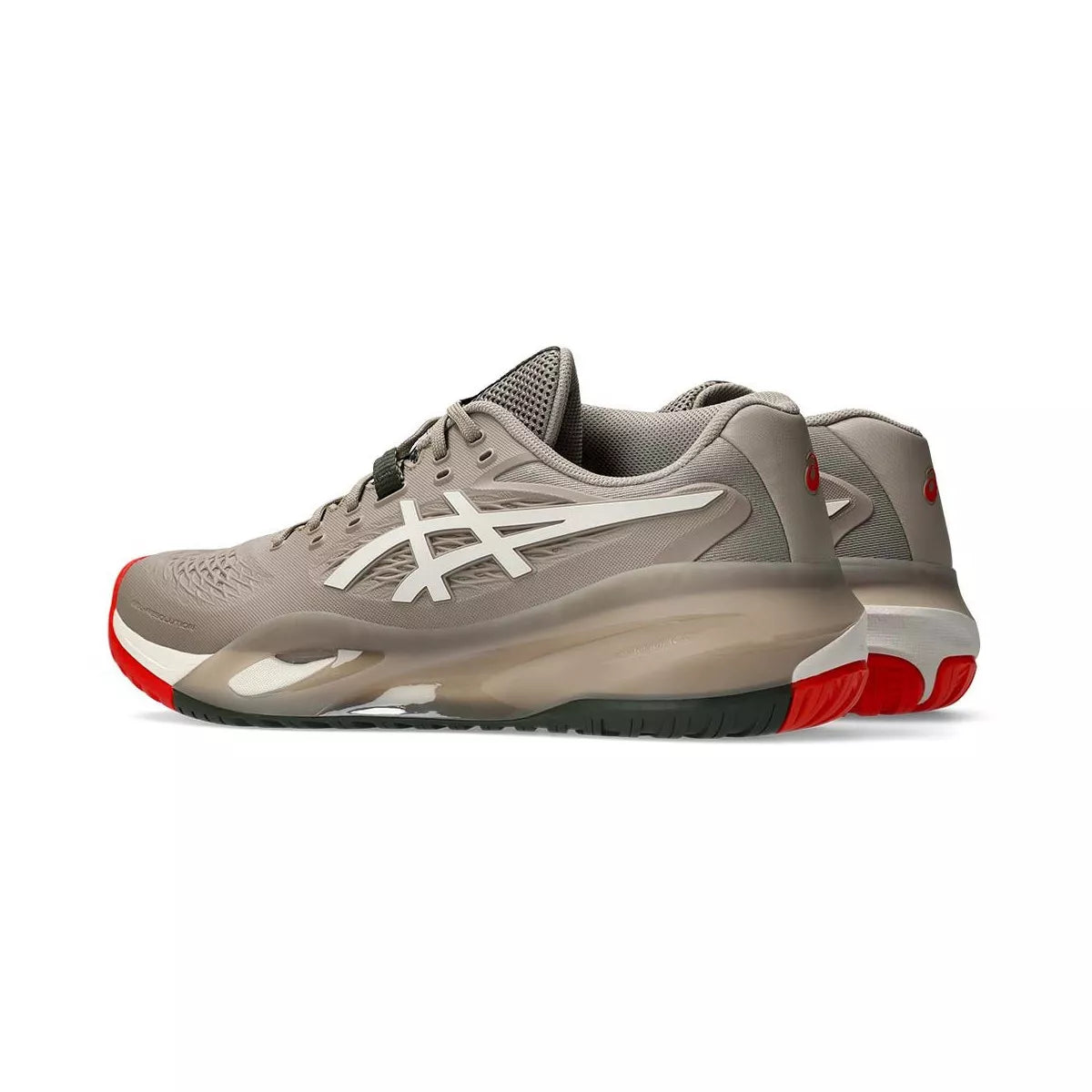Asics Gel Resolution X Taupe Grey Tennis Shoes – 5