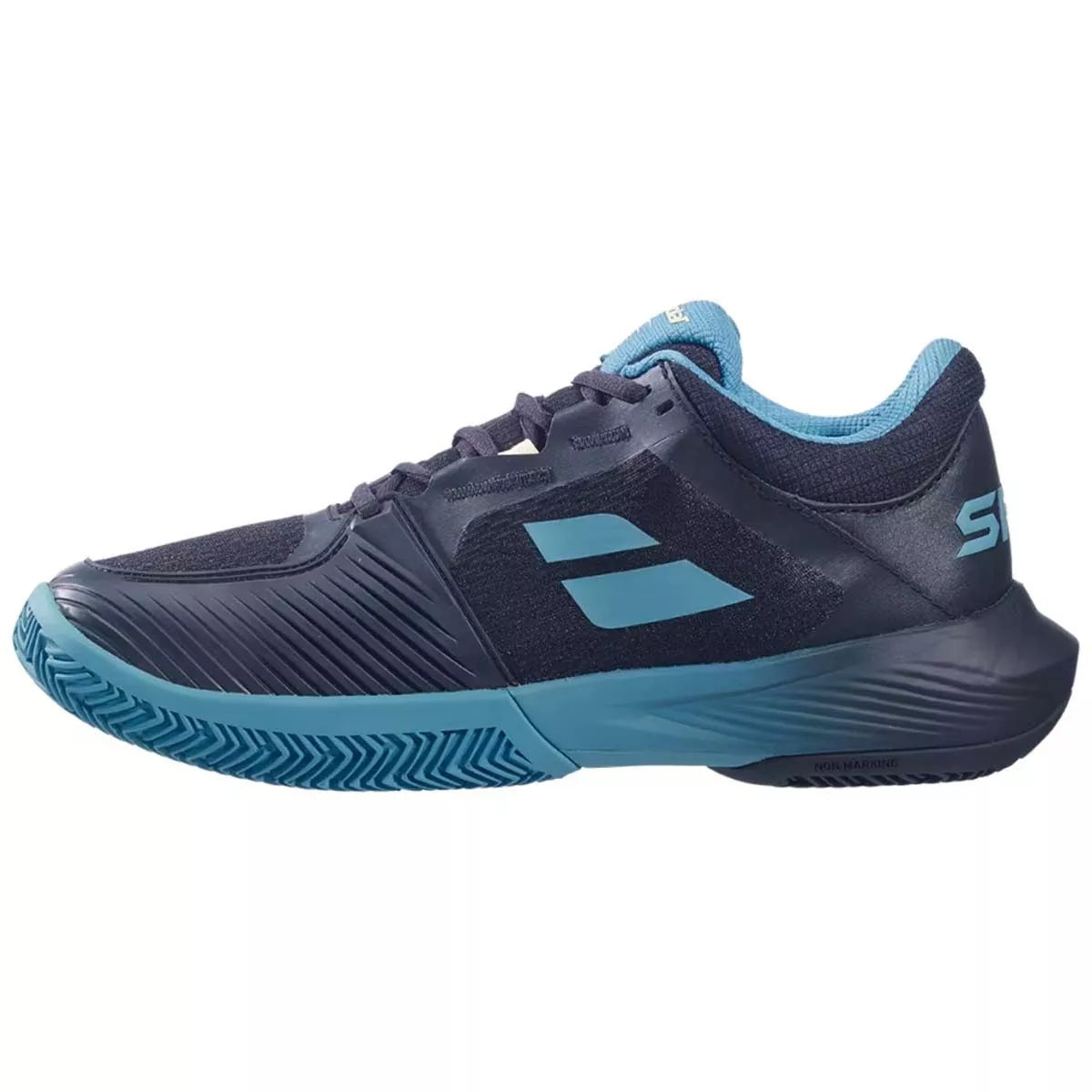 Babolat SFX 4 Black / Blue Tennis Shoes – 2
