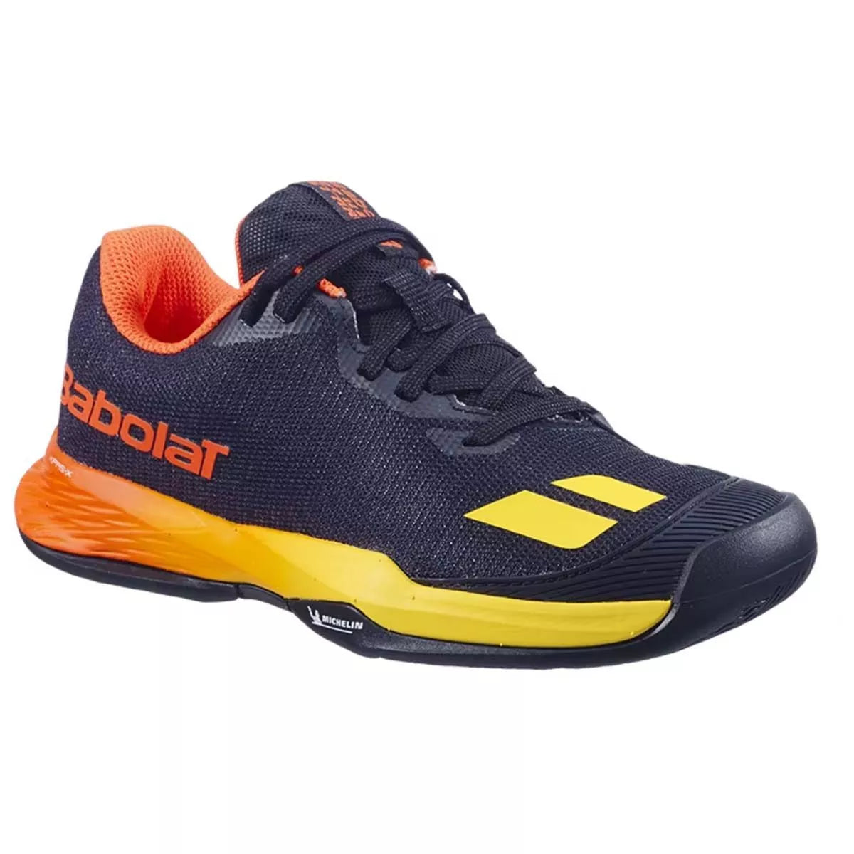 Babolat Jet Mach 3 Junior AC Tennis Shoes Black / Sunset – 4
