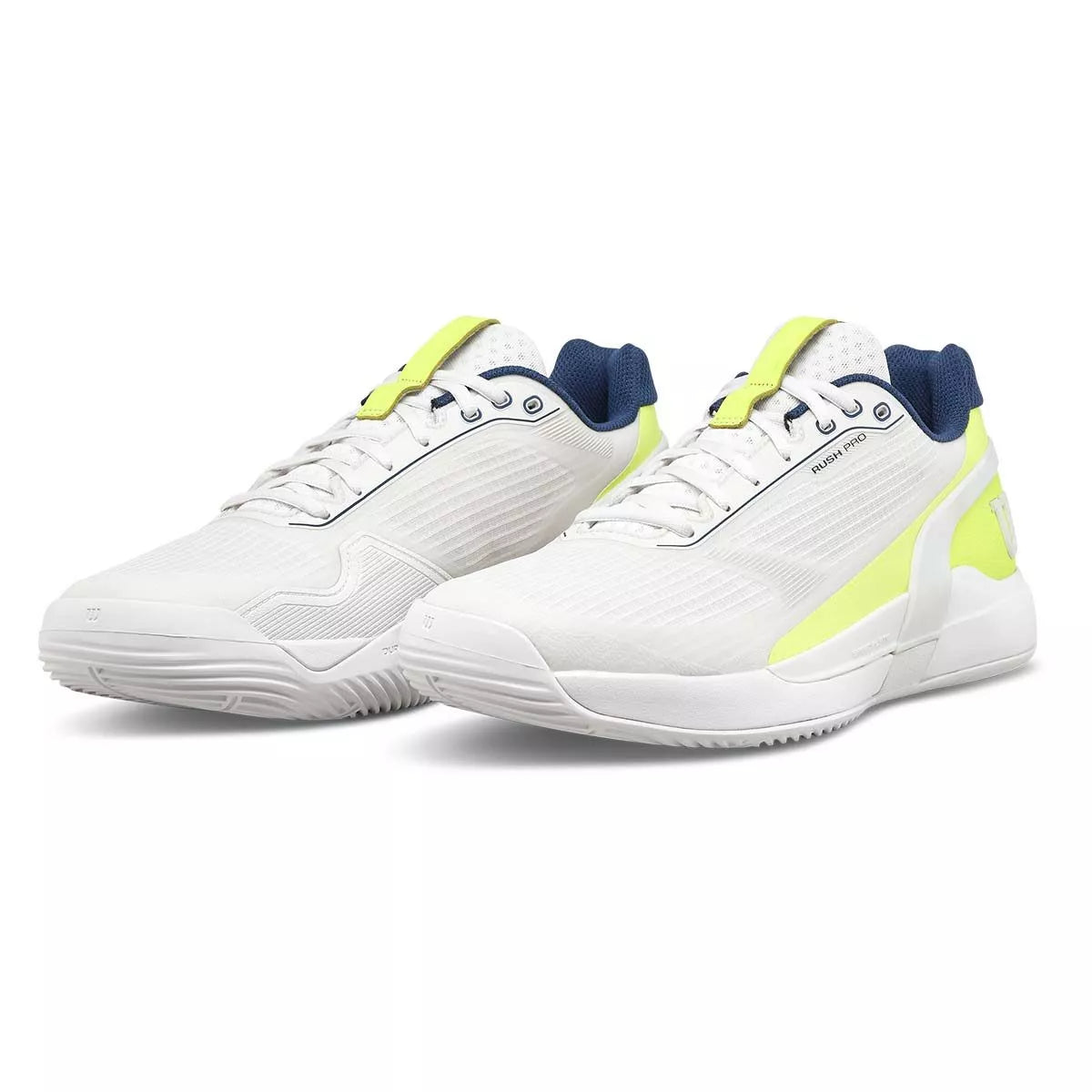 Wilson Rush Pro 5 Padel Shoes White / Yellow – 5