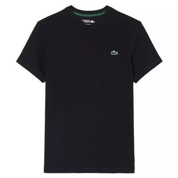 Lacoste Sport Ultra Dry Graphic T-Shirt Black / Grey