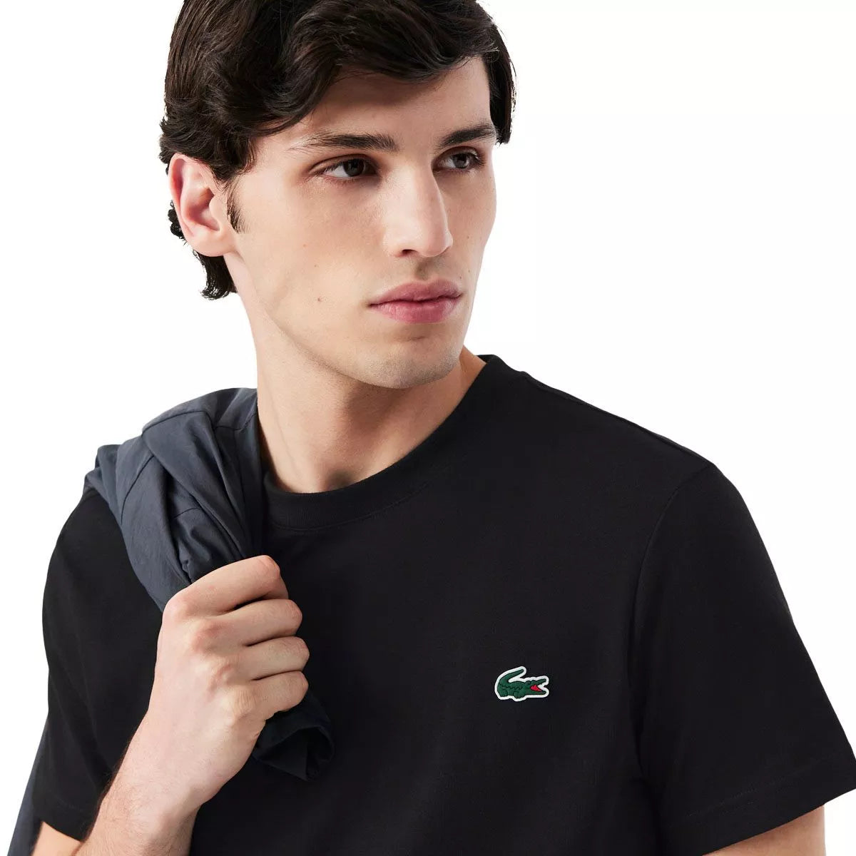 Lacoste Sport Ultra Dry Graphic T-Shirt Black / Grey – 3