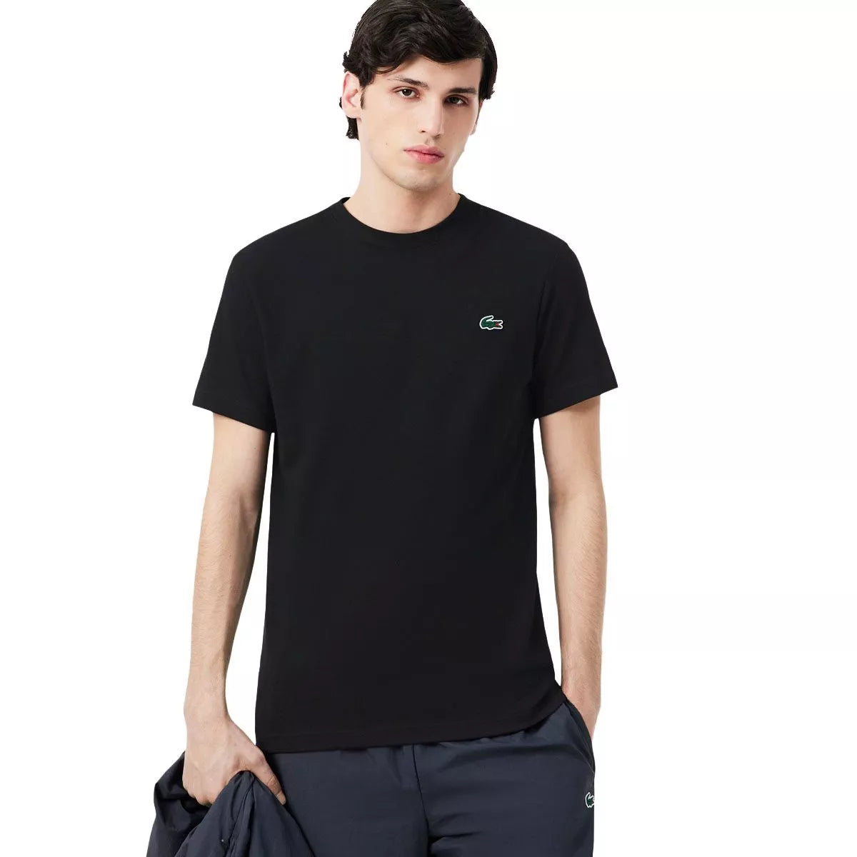 Lacoste Sport Ultra Dry Graphic T-Shirt Black / Grey – 5