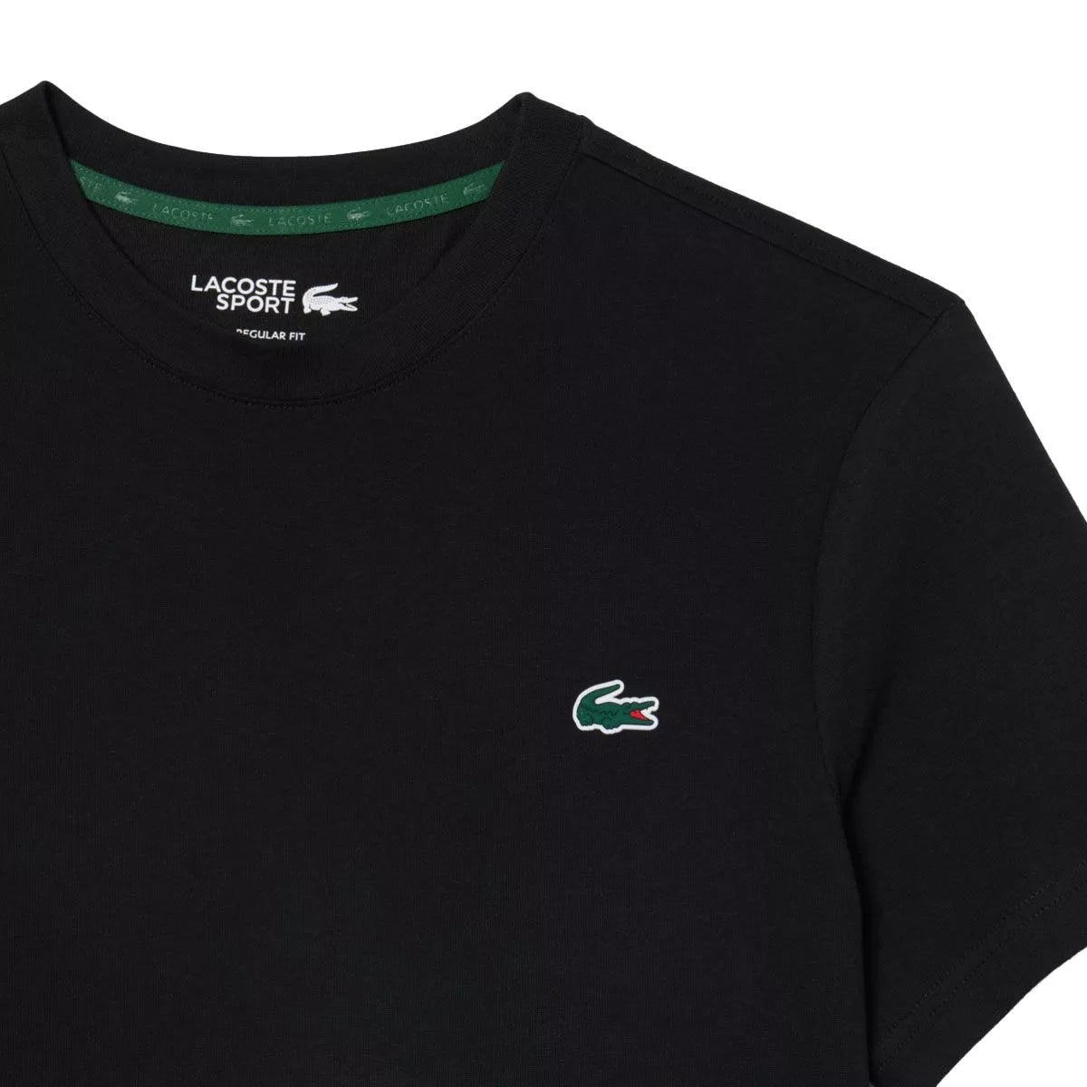 Lacoste Sport Ultra Dry Graphic T-Shirt Black / Grey – 6