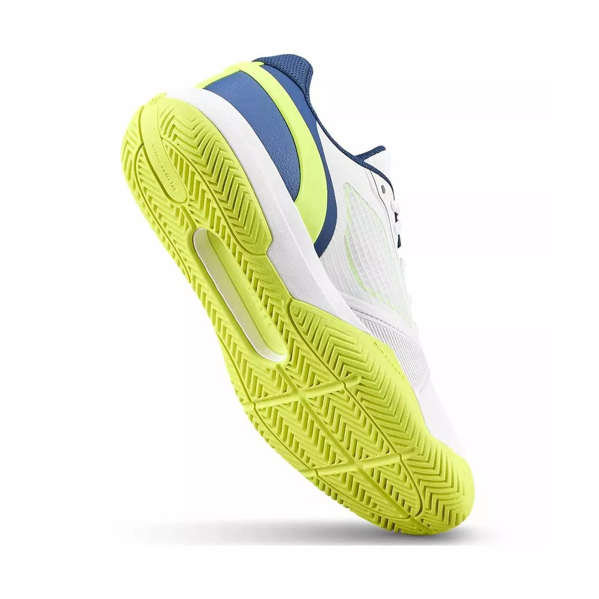 Wilson Rush Pro 5 Junior Tennis Shoes White / Blue / Yellow – 3