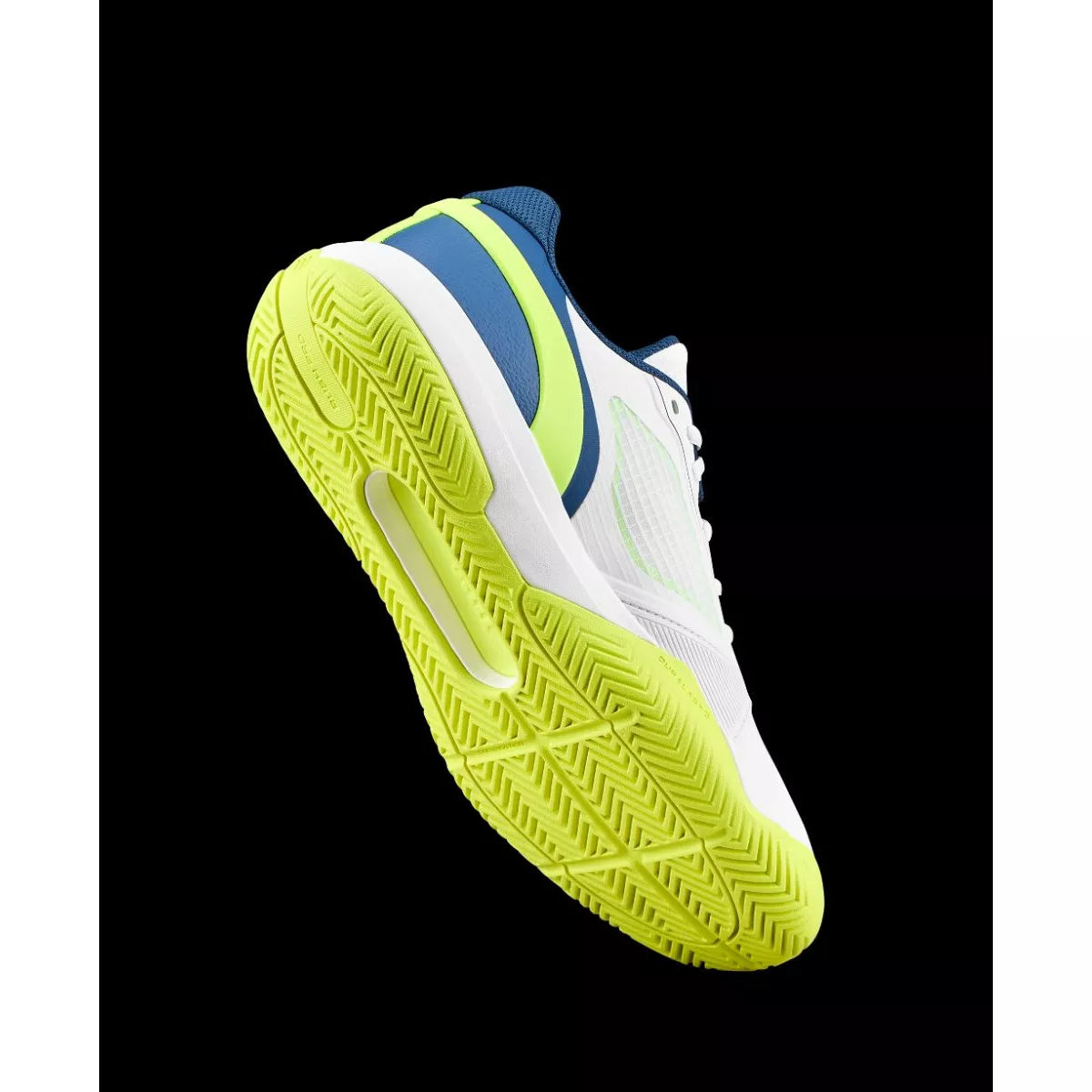 Wilson Rush Pro 5 Junior Tennis Shoes White / Blue / Yellow – 9