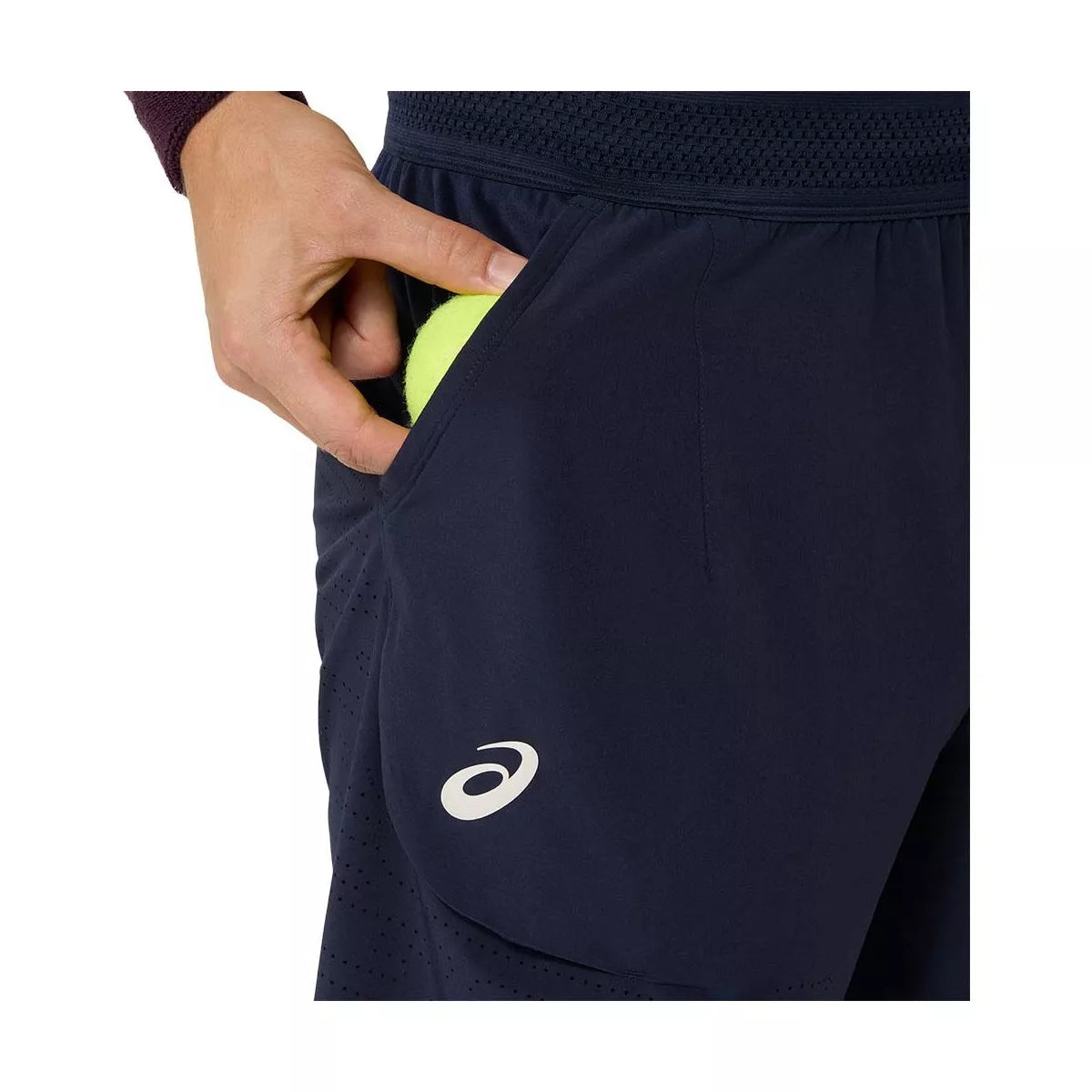 Asics Match Laser Cut 7in Tennis Shorts - Navy – 6
