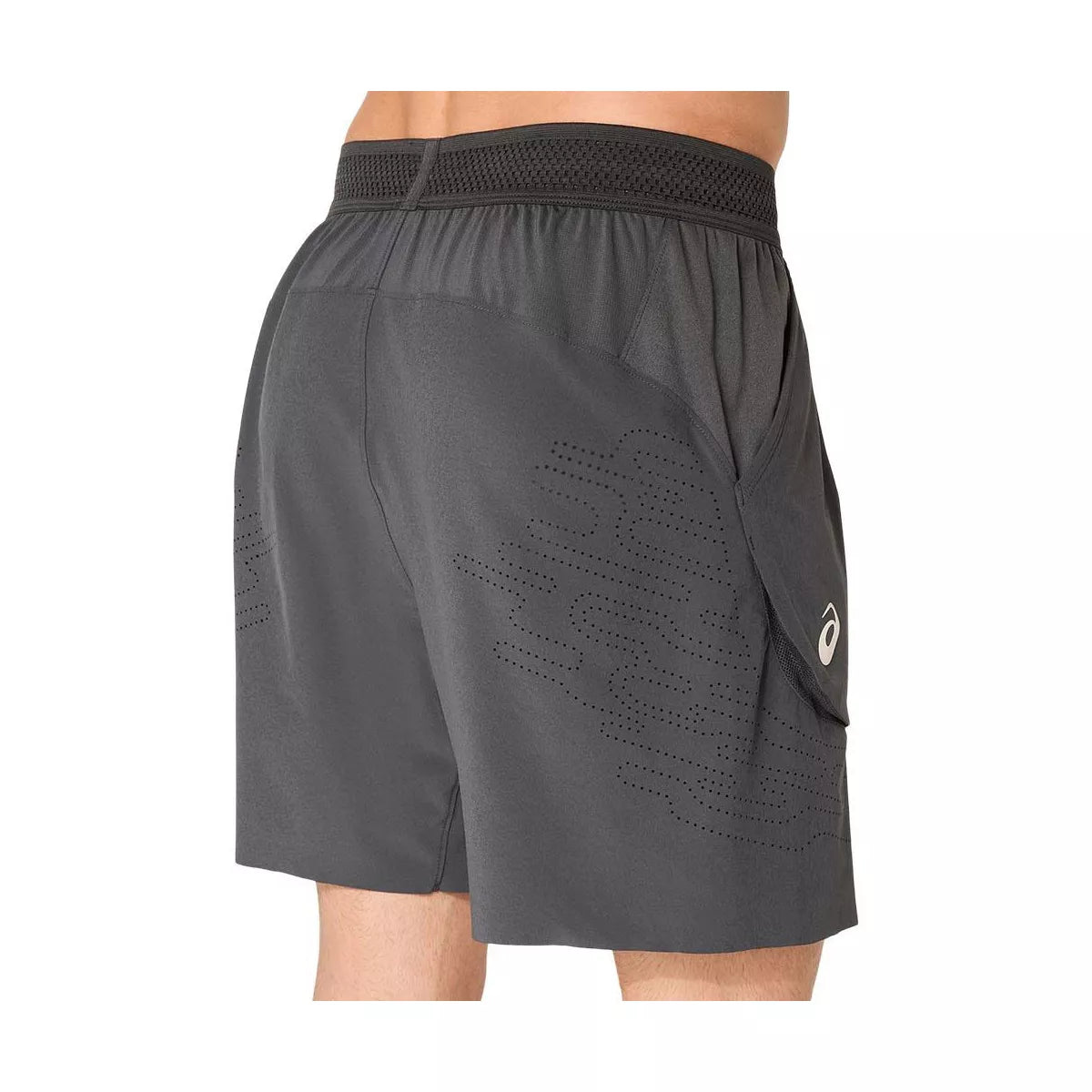 Asics Match Laser Cut 7in Tennis Shorts Grey – 6
