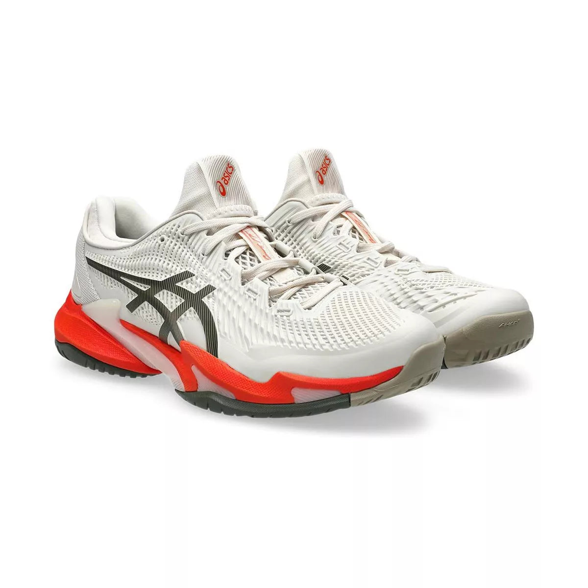 Asics Gel Court FF 3 White / Orange Tennis Shoes – 6