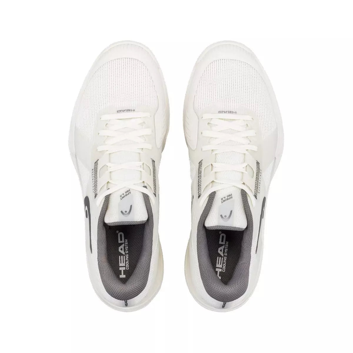 HEAD Sprint Pro 4.0 Tennis Shoes White / Grey – 4