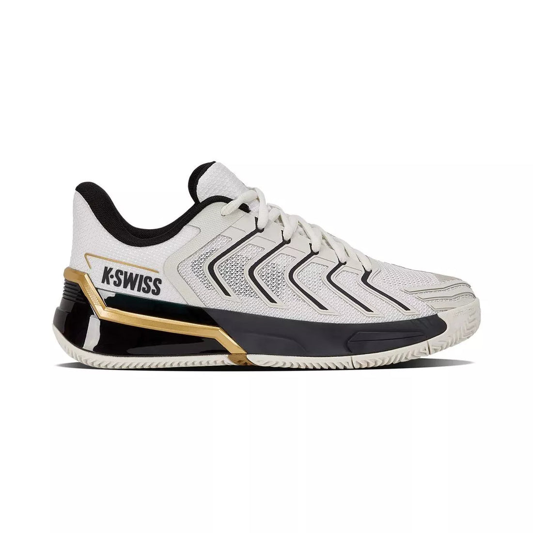 K-Swiss Ultrashot 4 Clay Shoes White / Black / Gold