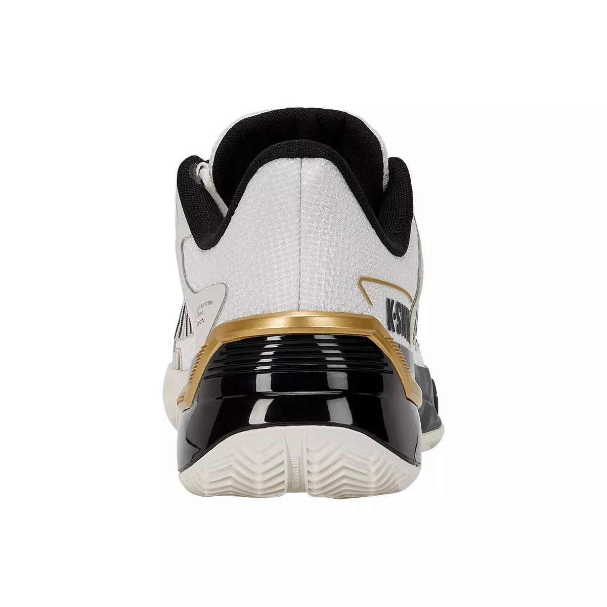 K-Swiss Ultrashot 4 Clay Shoes White / Black / Gold – 7