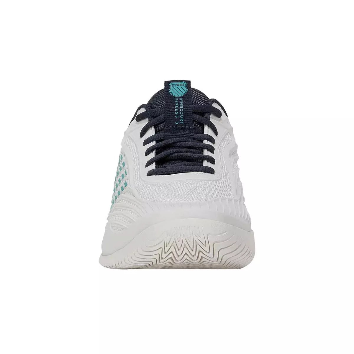 K-Swiss Hypercourt Express 3 Shoes White / Grey / Blue – 2