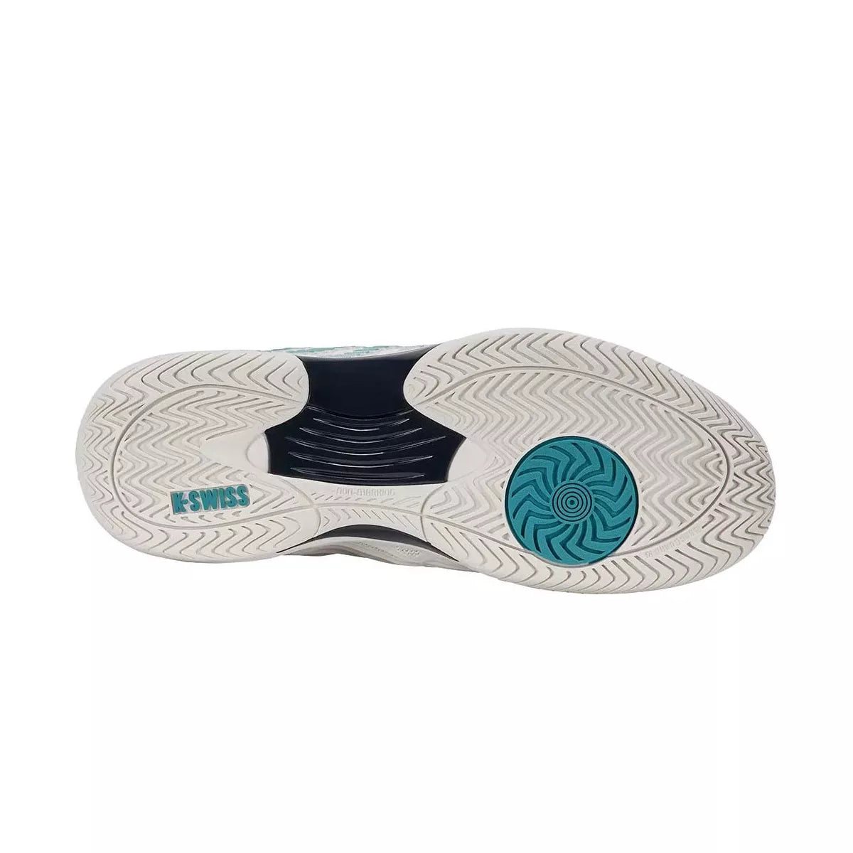 K-Swiss Hypercourt Express 3 Shoes White / Grey / Blue – 6